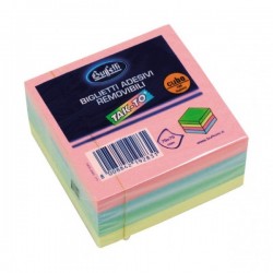 Cubi riposizionabili Tak-To 75x75 mm Colori pastello