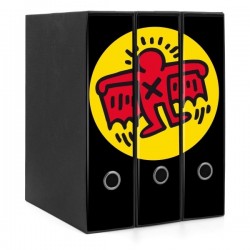 Set tre registratori Keith Haring - Omino volante